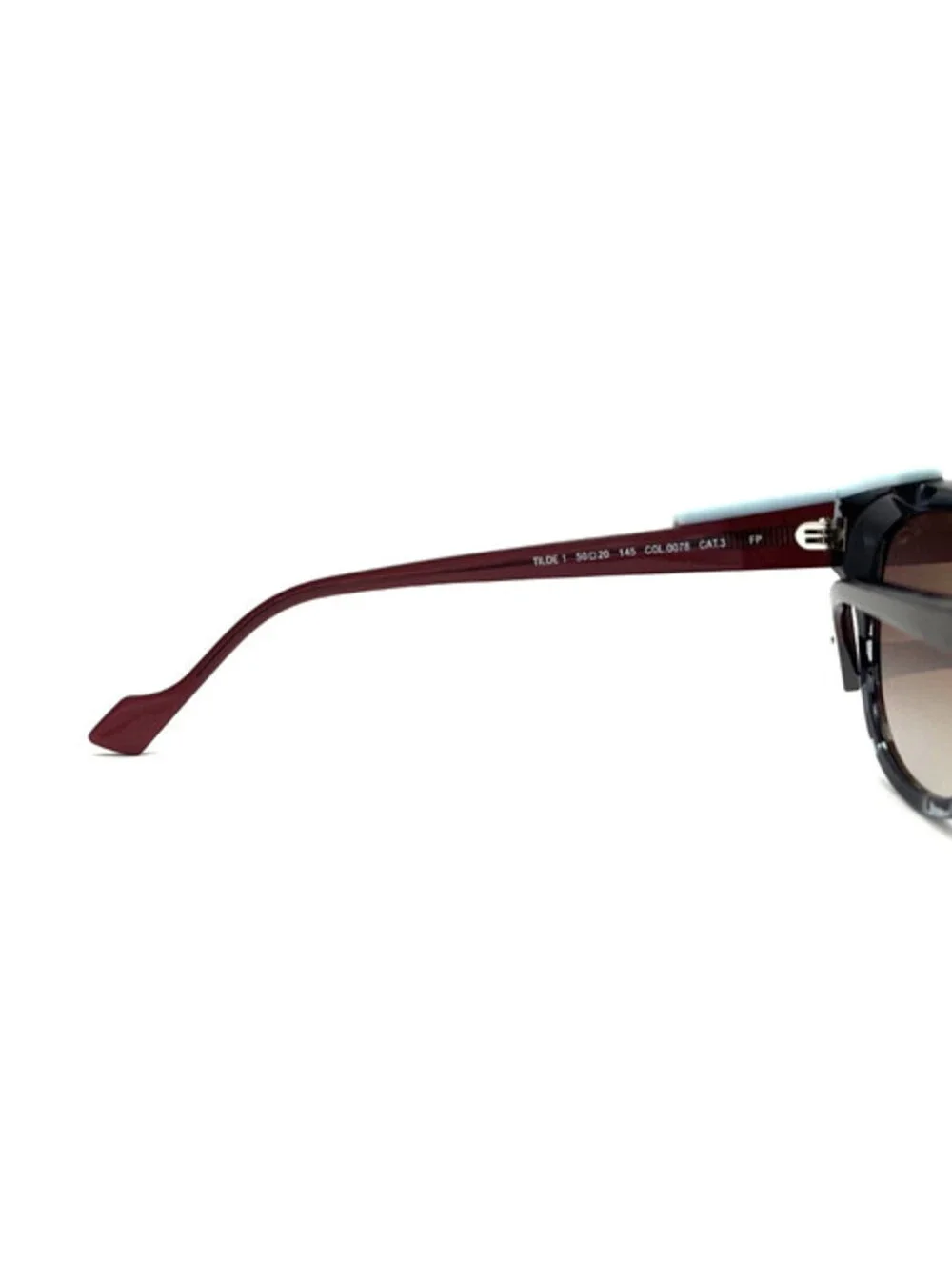 Face a Face TILDE1 0078 Tortoise Blue Violet Authentic Sunglasses 50-20-145